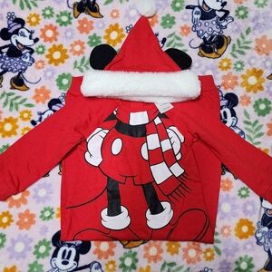 Mickey mouse santa suit with hat